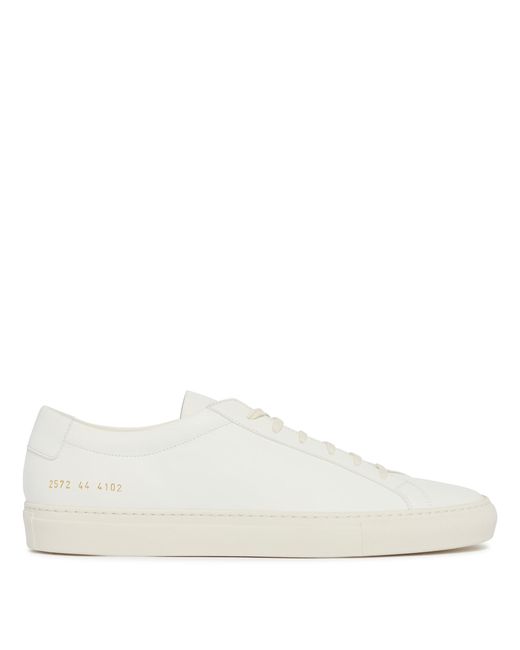 Common Projects White Leather Achille Sneakers for men