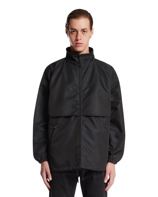 Saint Laurent Black Zip-Up Jacket for men