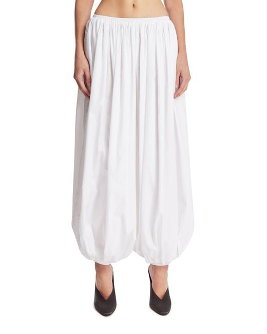 Alaïa White Balloon Pants