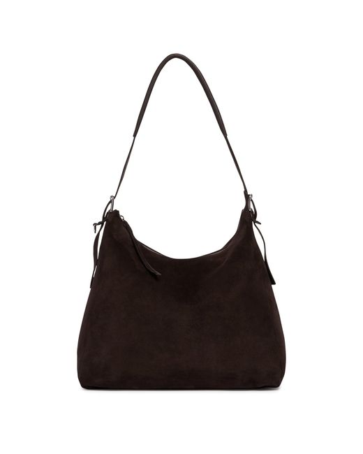 Lemaire Black Belted Hobo Bag