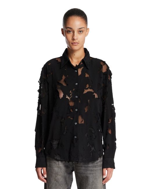 Camicia Lavorata di R13 in Black