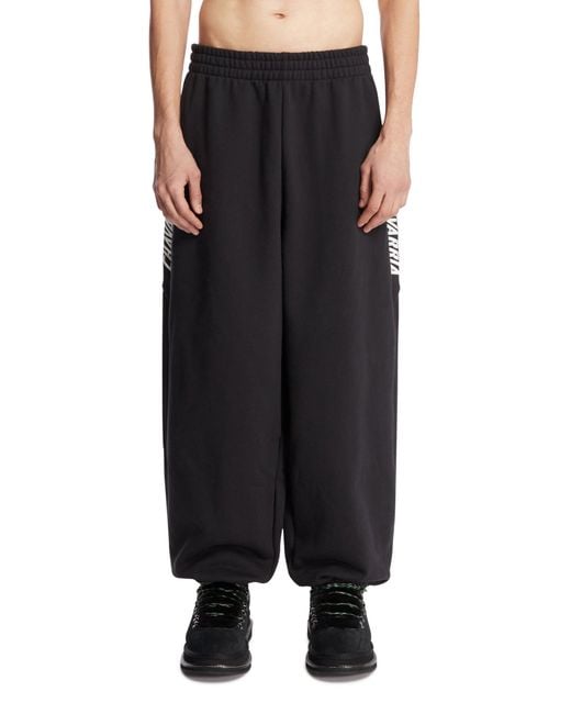 Adidas Originals Black X Willy Chavarria Logo Track Pants for men