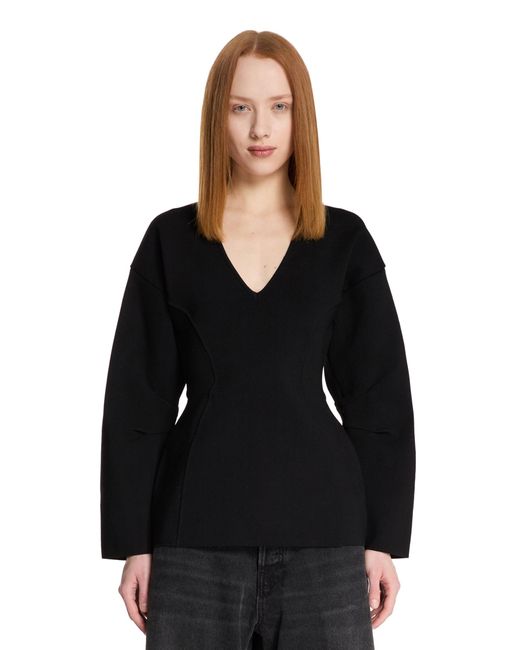 Wardrobe NYC Black Fitted Sweater