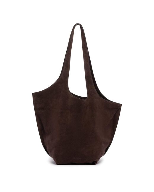 The Attico Brown La Scoop Tote Bag