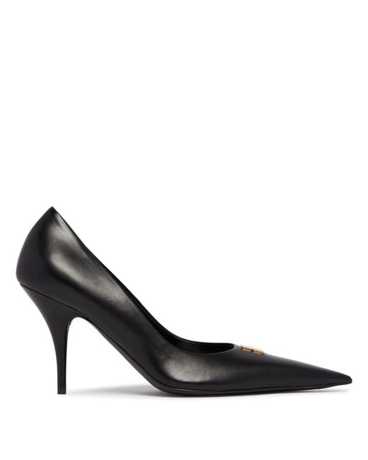 Balenciaga Black Avenue Bb Editor 90 Pumps