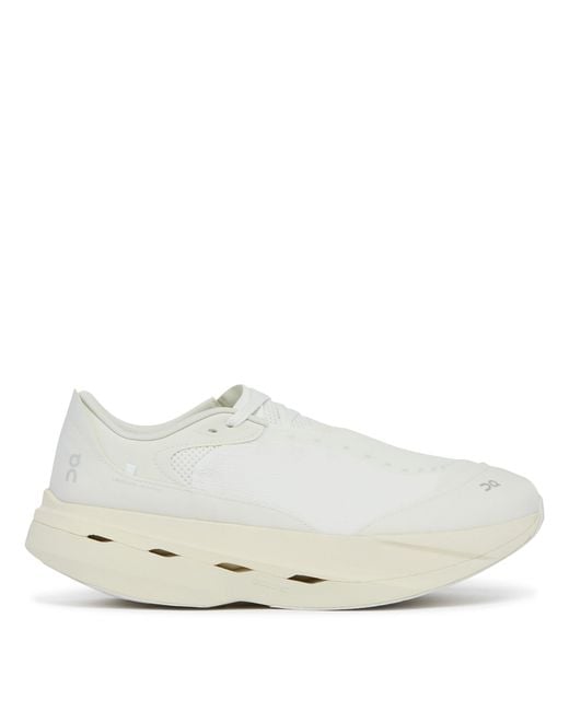 On Shoes White Sneakers Cloudboom Volt Paf for men