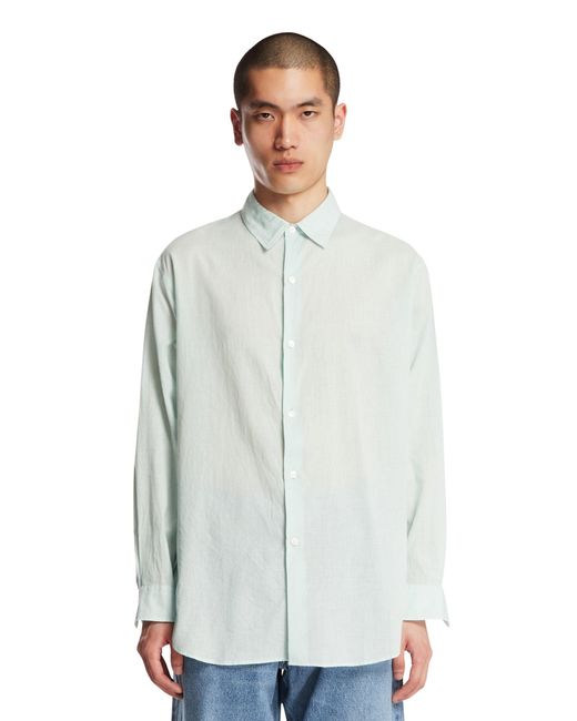Kaptain Sunshine White Cotton Shirt for men