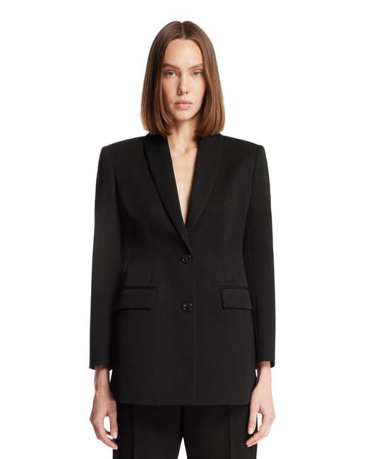 The Row Black Verity Wool Jacket