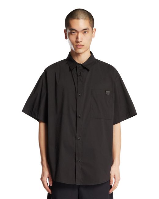 DARKPARK Black Karl Cotton Shirt for men