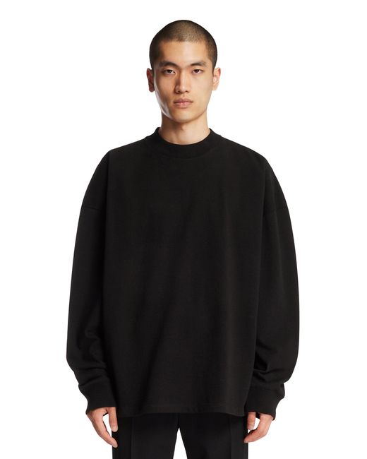 The Row Black Cotton T-Shirt for men