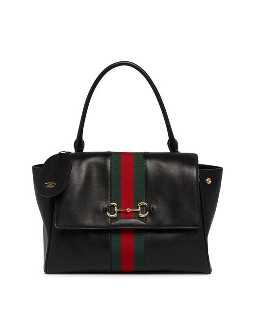 Gucci Black Medium Paparazzo Handbag