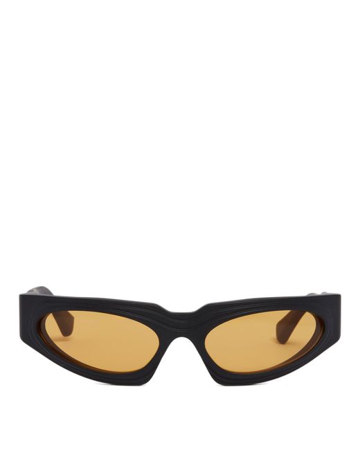 Occhiali Da Sole Mask E21 Neri di Kuboraum in Black