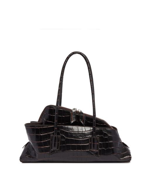 The Attico Black Small La Passeggiata Bag