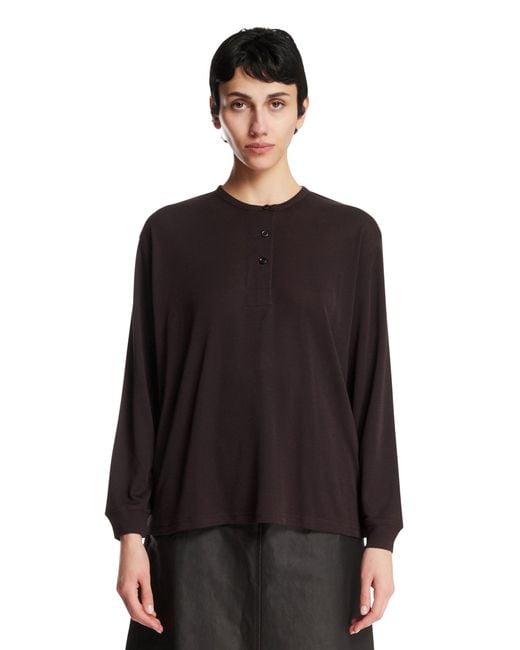 Studio Nicholson Black Rutas Top