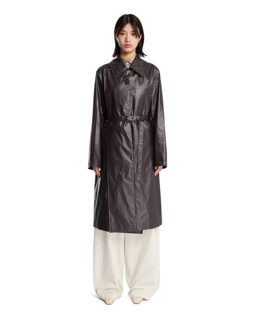 Lemaire Black Belted Coat