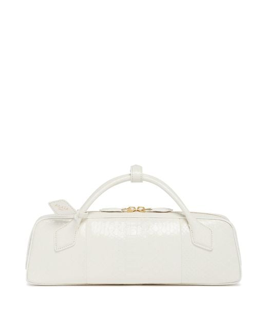 Alaïa Natural Le Teckel Leather Pouch