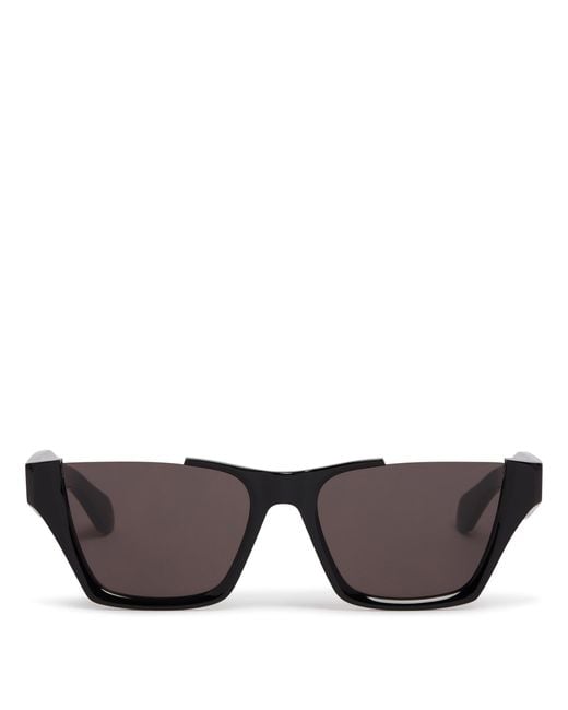 Alaïa Gray Rectangular Sunglasses
