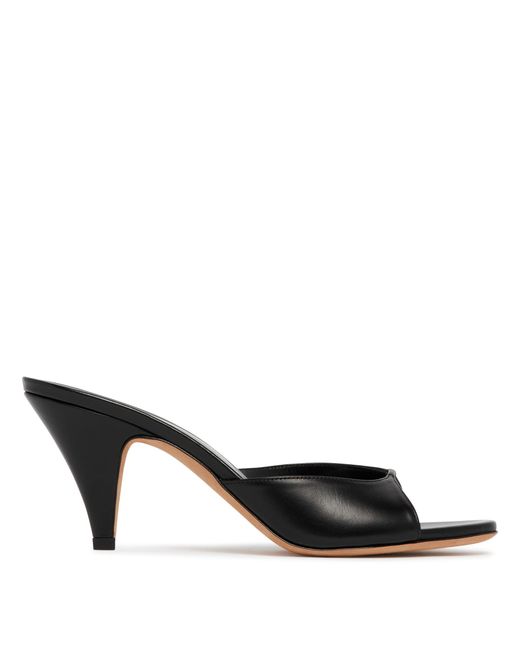 Jude Black Haze Leather Sandals