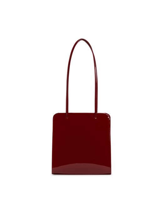 Faune Red Lisse Leather Bag