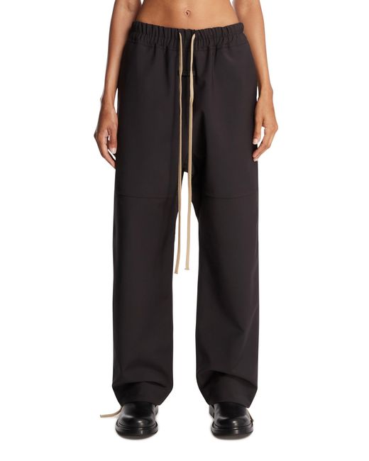 Fear Of God Black Drawstring Pants