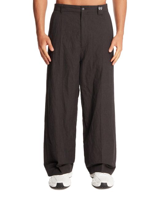 Pantaloni Ampi di Balenciaga in Black da Uomo