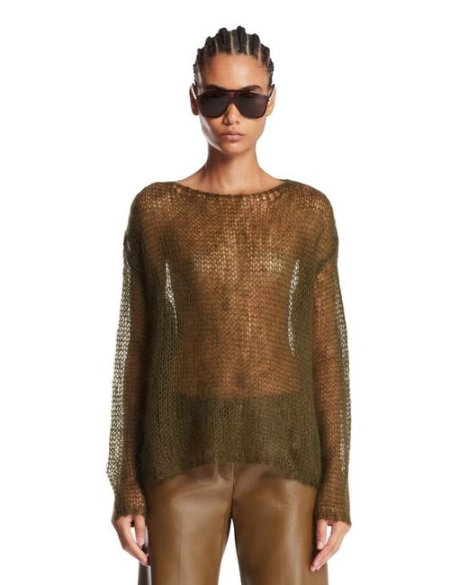 Khaite Brown Wendy Sweater