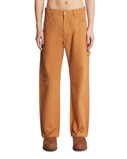 Junya Watanabe Orange Utility Trousers for men