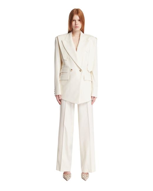 Batakovic White Crossed Suit
