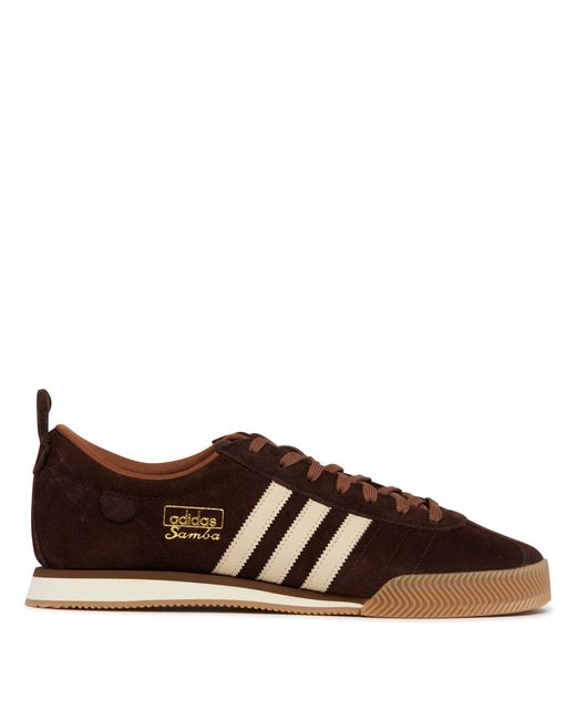 Adidas Originals Brown Samba 62 Super Sneakers for men