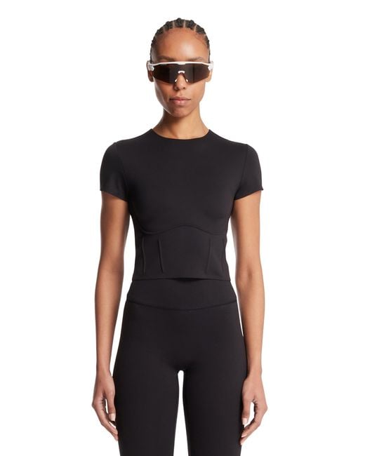 Nike Black Skims Cropped Corset T-Shirt