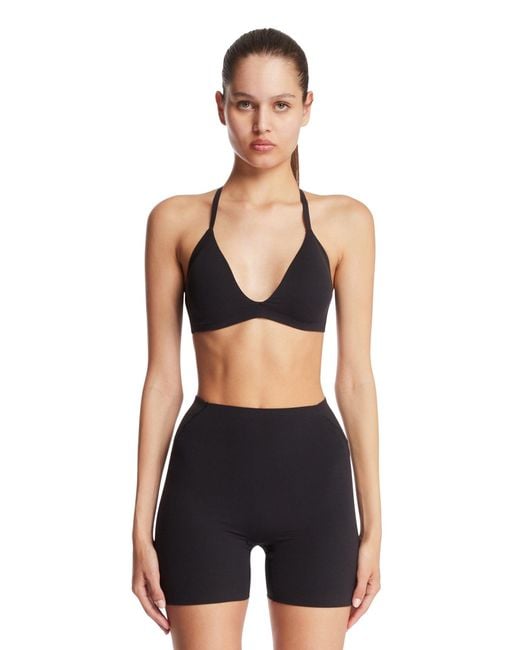 Nike Black Skims Studio Stretch Triangle Top