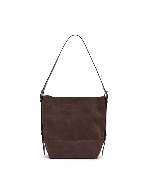 Lemaire Brown Canvas Belted Bag for men