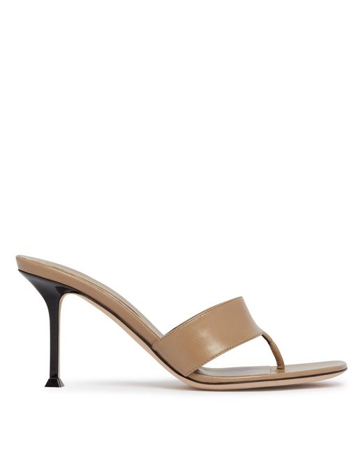 Christen Metallic Helix High Thong Sandals