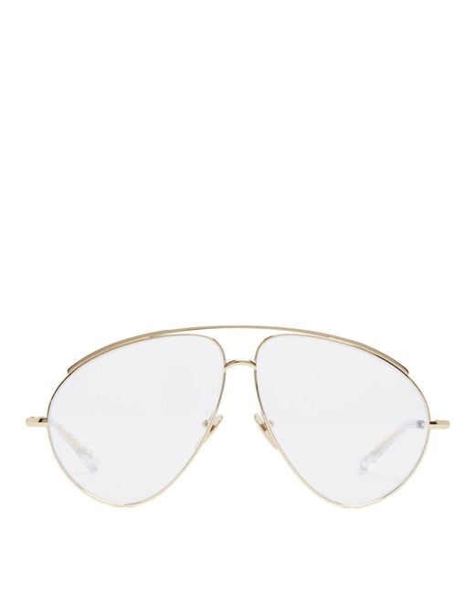 Gucci Metallic Aviator Sunglasses