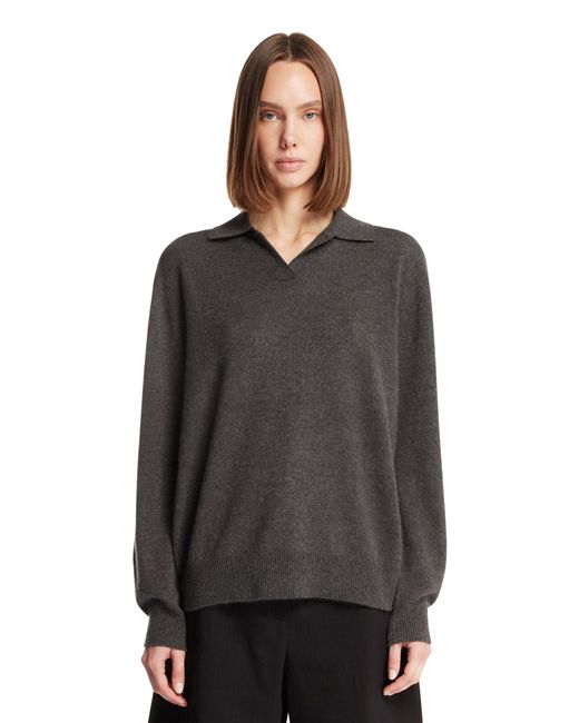 The Row Black Oashi Top