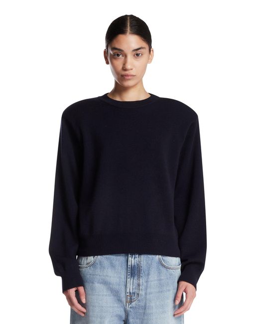 Rohe Blue Wool Crewneck Sweater