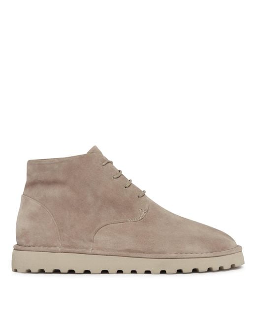 Marsèll Brown Pomice Sancrispa Alta Boots for men