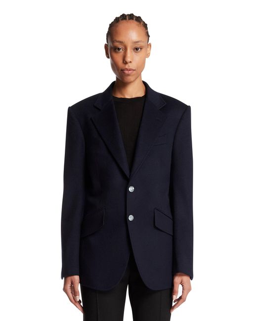 DECHAMPS Blue Cashmere Jacket
