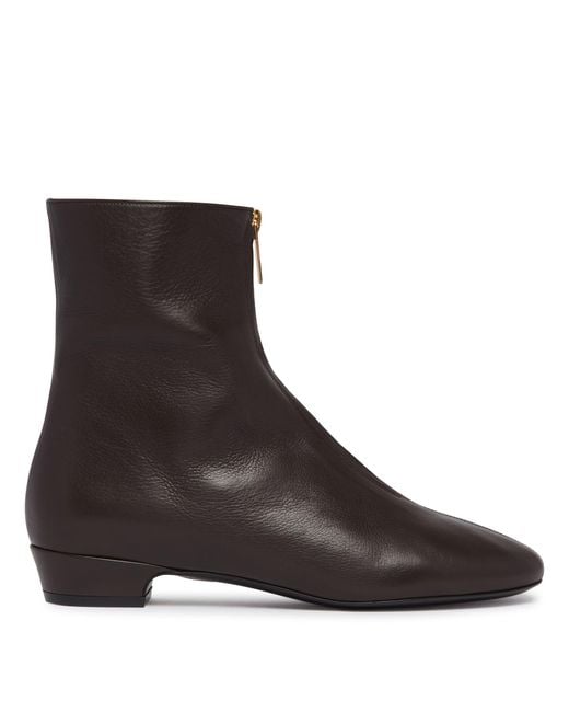 Herbert Levine Brown Easy Does It Ankle Boots