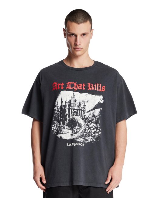 Gallery Department Black Art That Kills T-Shirt for men