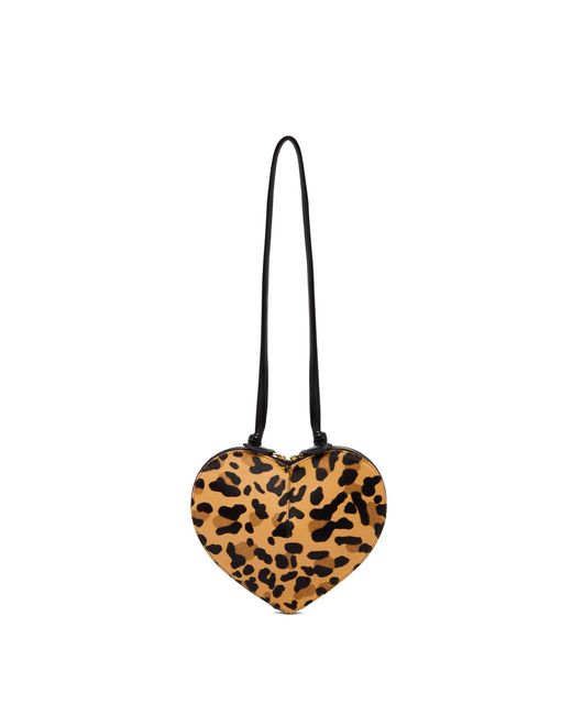Alaïa Metallic Animalier Le Coeur Bag
