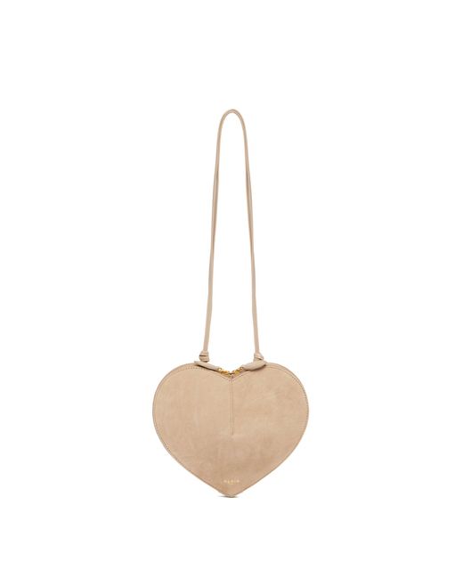 Alaïa White Suede Le Coeur Bag
