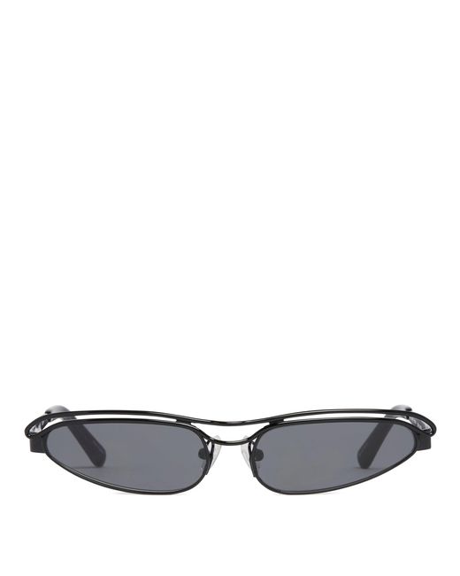 Occhiali Da Sole Linda Farrow Neri di The Attico in Gray