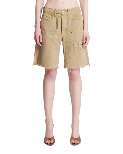 Alexander Wang Natural Carpenter Shorts