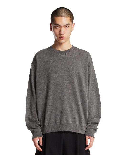 The Row Gray Cashmere Sweater for men