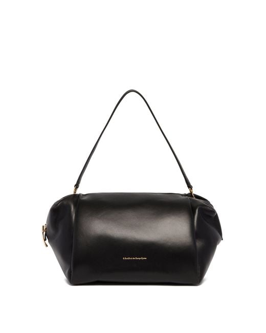 Carven Black Marie Leather Bag