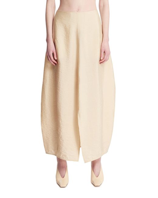 Totême  Natural Parachute Silk Skirt
