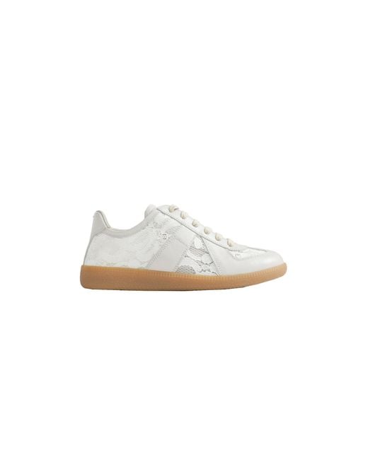 Maison Margiela White Replica Sneakers