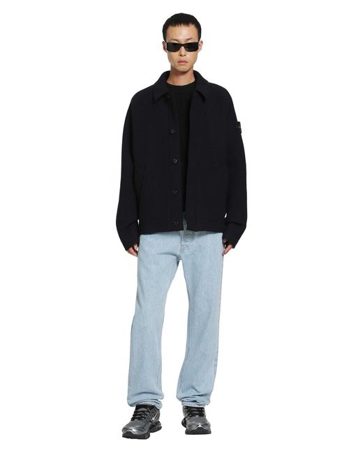 Stone Island Black 5100042 Jacket for men