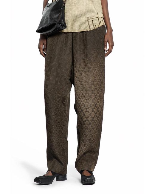 Uma Wang Green Palmer Pants
